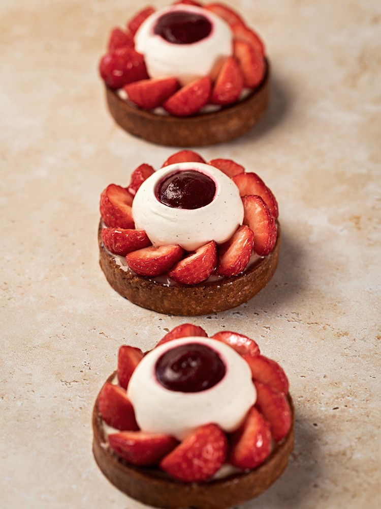 La Tarte Fraise individuelle La Pâtisserie Cyril Lignac