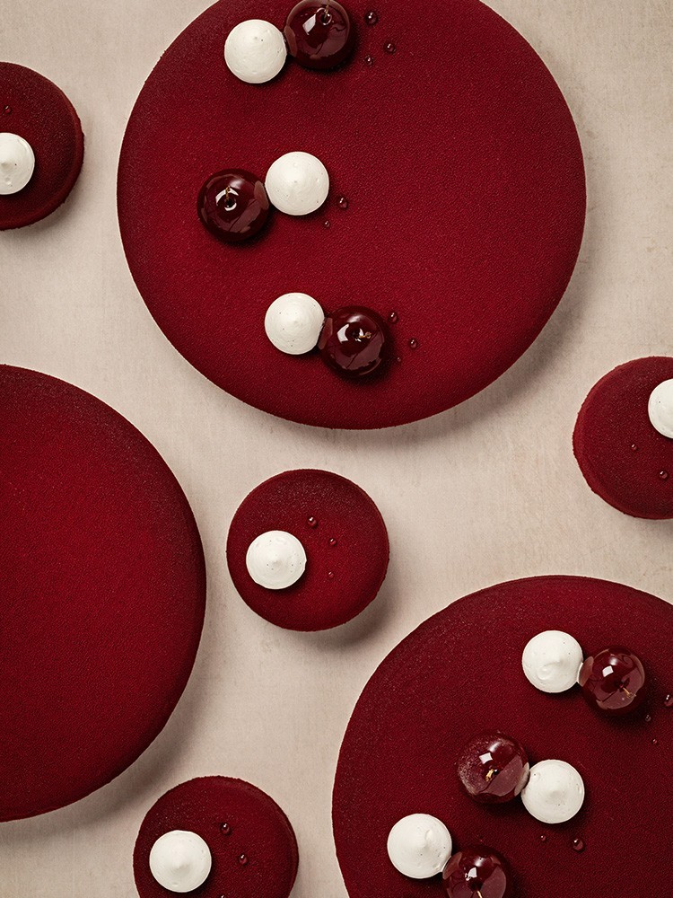 Entremets Cerise Individuel La Pâtisserie Cyril Lignac