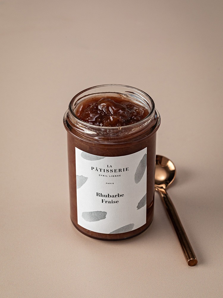 Strawberry Rhubarb Jam  La Pâtisserie Cyril Lignac