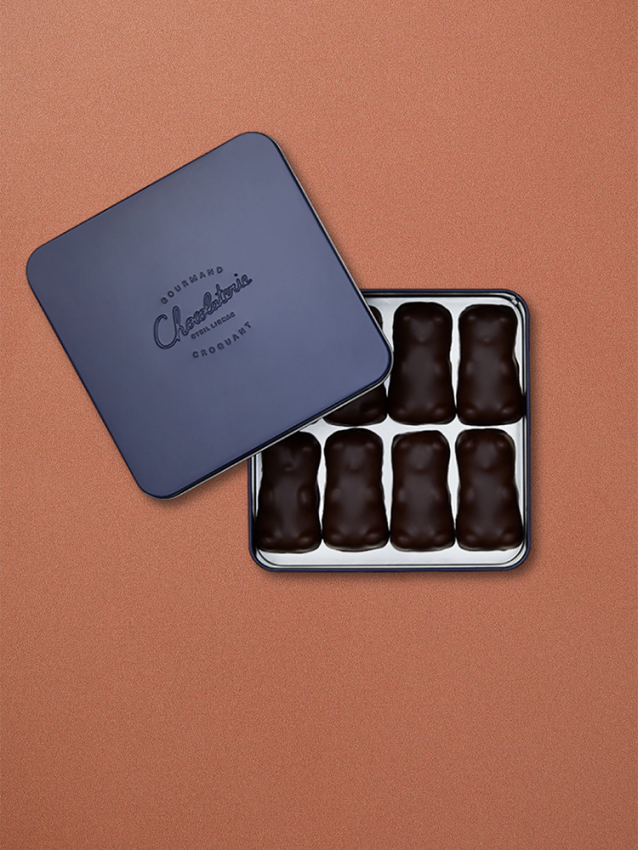 Dark Marshmallow Bears La Chocolaterie Cyril Lignac