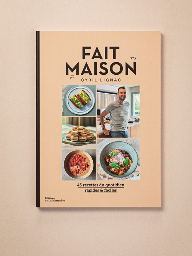 Livre Fait Maison n°3 Cyril Lignac - Gourmand Croquant