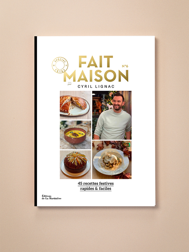 Book Fait Maison n°6 Cyril Lignac