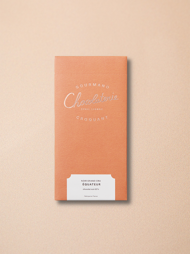 Dark Chocolate Grand Cru Equateur La Chocolaterie Cyril Lignac