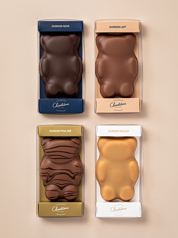 Dulcey Chocolate Marshmallow Bear XL La Chocolaterie Cyril Lignac